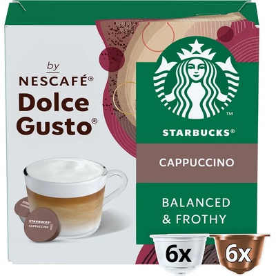 Starbucks Nescafé Dolce Gusto Cappuccino 12 ks – Hledejceny.cz