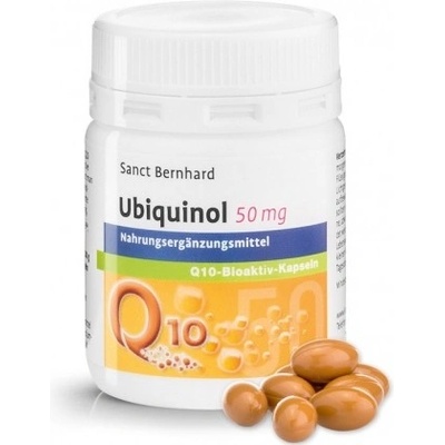 Sanct Bernhard Ubiquinol Q10 Bioaktiv 50 mg 75 kapslí