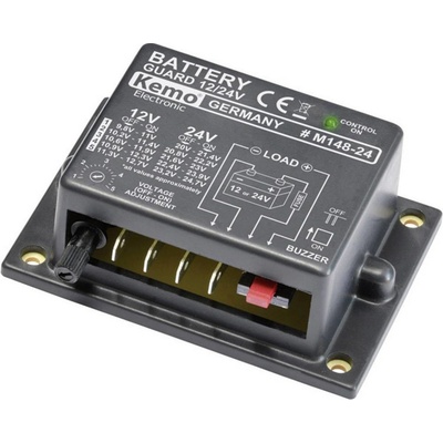 Kemo M148-24 ochrana autobaterie ochrana před vybitím;12 V, 24 V