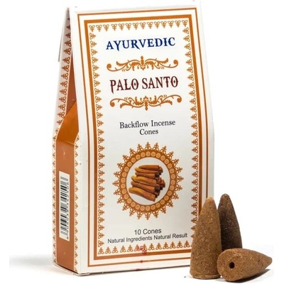 Ájurvédský vonný kužel Palo Santo 10 ks – Zboží Dáma