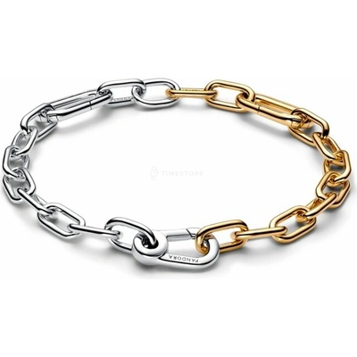 Pandora Bicolor článkový náramok na prívesky Shine Me 563689C00