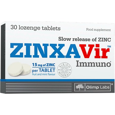 Olimp zinkovir immuno 30 pastiliek
