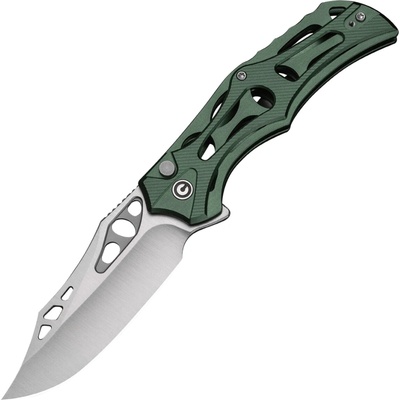 Civivi Biophase Green AL Handle Satin Nitro-V Button Lock C23083-1