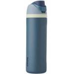 owala FreeSip Insulated Stainless Steel Drinking Bottle with Straw, 710ml - BPA Free, Ideal for Sports, Fitness, Outdoor and Travel, Denim - C06060