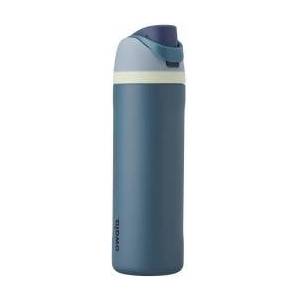 owala FreeSip Insulated Stainless Steel Drinking Bottle with Straw, 710ml - BPA Free, Ideal for Sports, Fitness, Outdoor and Travel, Denim - C06060