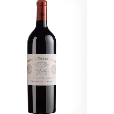 Château Cheval Blanc Cuvée suché červené 2011 14% 0,75 l (čistá fľaša)