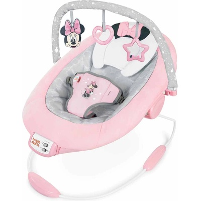 Bright Starts Шезлонг с музика и вибрации Bright Starts Disney Baby - Minnie Mouse (12206)