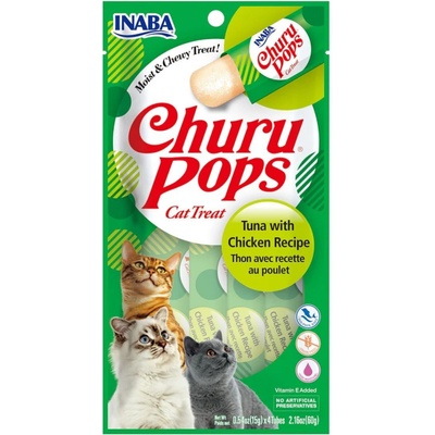 Churu Pops Tuna with Chicken 4 x 15 g