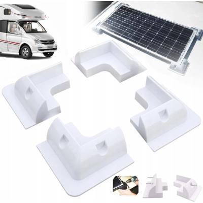 žiadna značka DRŽIAK NA FOTOVOLTAICKÉ PANELY NA JACHT KARAVAN 4-DIELNY BIELY