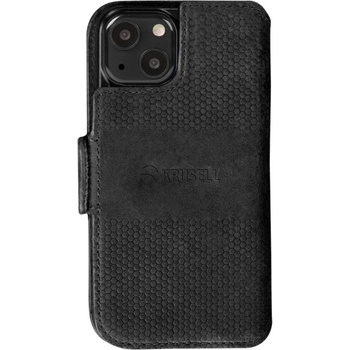 Image 1 of Krusell Калъф Krusell Leather Wallet за Iphone 13 mini - Черен
