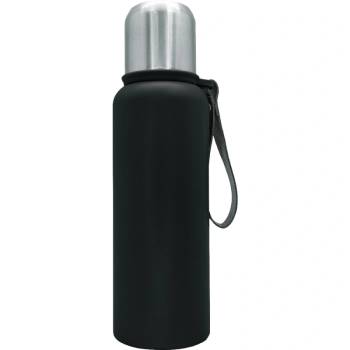 Vin Bouquet Nerthus Термос с чаша цвят ЧЕРЕН - 750 мл (VB-FIH-1260)