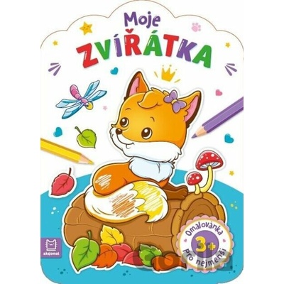 Moje zvířátka Omalovánka pro nejmenší Aksjomat