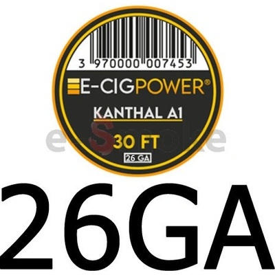 E Cig Power KANTHAL A1 odporový drôt 9 m AWG 26 ga 0,40 mm