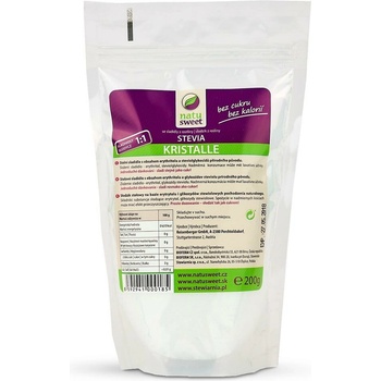 Reisenberger Stevia Natusweet Kristalle 1:1 200 g