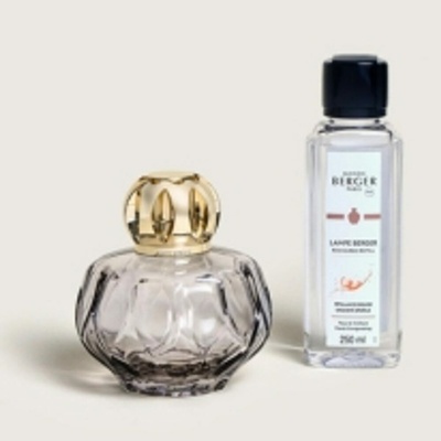 Maison Berger Paris dárková sada katalytická lampa Rosalie šedá + náplň Intenzivní třpyt 250 ml – Hledejceny.cz