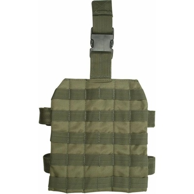 Mil-Tec Stehenní panel Molle Olive