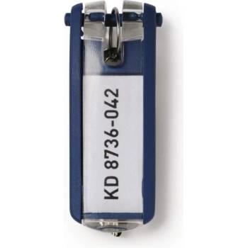 Durable Ключодържатели, резервни, с табелка, 6 броя, тъмноси (6135140054)