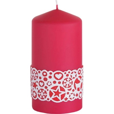 Bartek Candles FASHION KRAJKA VÁLEC 6x13cm