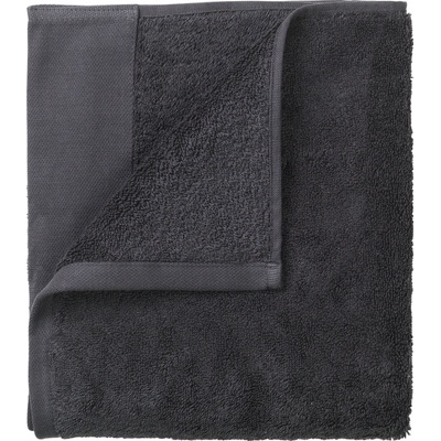 Blomus Set 2 ručníků 30 x 50 cm tmavě šedá RIVA