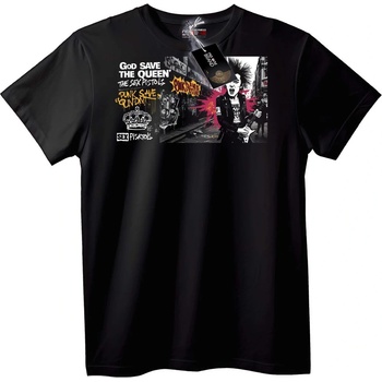 NOONEBRAND Тениска Sex Pistols Пънк Рок - L, Black