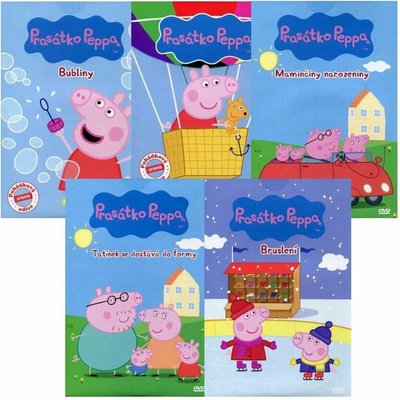 Prasátko Peppa kolekce 5 DVD