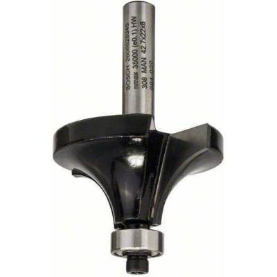 BOSCH Zaoblovací frézy 8 mm, R1 15 mm, L 22 mm, G 66 mm