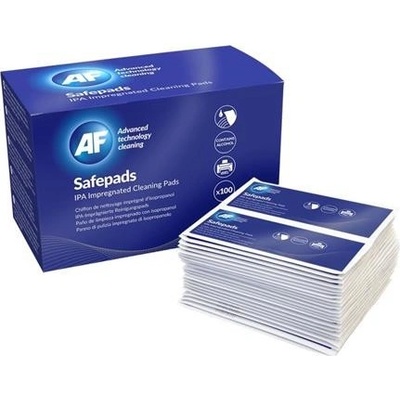 AF Čisticí ubrousky Safepads, s izopropylalkoholem, 138x210 mm, 100 ks – Zboží Dáma