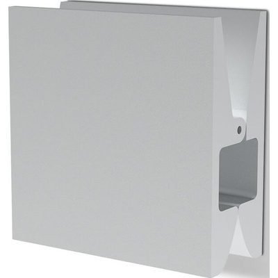 DECOR WALTHER Държач за кърпа Pinch квадратен 10 см матовосребрист (0907374)