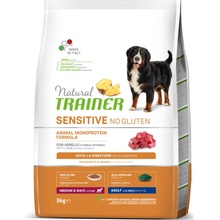 Trainer Natural Sensitive No Gluten Adult M / M jahňacie 3 kg