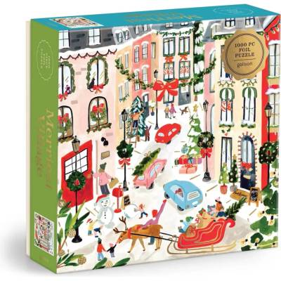 Galison Merriest Village 1000 dielov