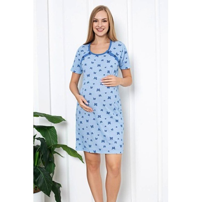 Nočná košeľa na dojčenie 21288 Blue Butterflies