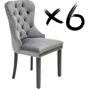 Halmar Miya šedá 6 ks