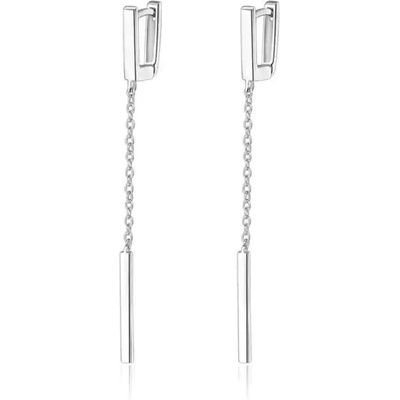 Silenti Jewelry Сребърни обеци "Интерес