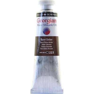 Daler Rowney Georgian Маслена боя Burnt Umber 37 ml 1 бр (119037223)
