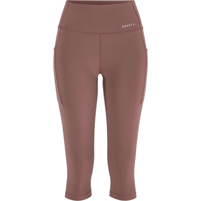 Craft Дамски клин за бягане Craft Women's Essence Capri 3 Running tights - Flint (127-1194-0213)