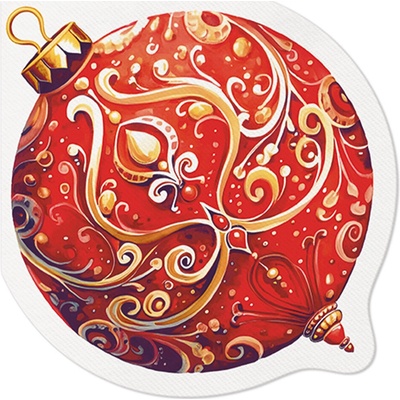 PAW Obrúsky Airlaid shape Decorative Bauble 32x32cm