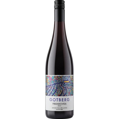 Frankovka, pozdní sběr, řada Gastro, Gotberg 2022 0,75 l (čistá fľaša)