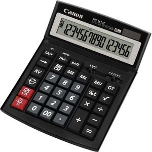 Canon Калкулатор Canon WS-1610T, настолен, регулируем, чупещ се дисплей, автоматично изключване (WS-1610T) Калкулатори