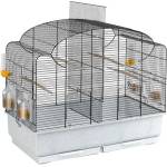 Ferplast - Canto Canary and small exotic bird cage - Оборудвана клетка за канарчета, екзотични и други малки птици, 71 х 38 х 60, 5 см
