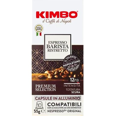 KIMBO Кафе капсули Kimbo Espresso Barista Ristretto съвместими с Nespresso, 10 капсули