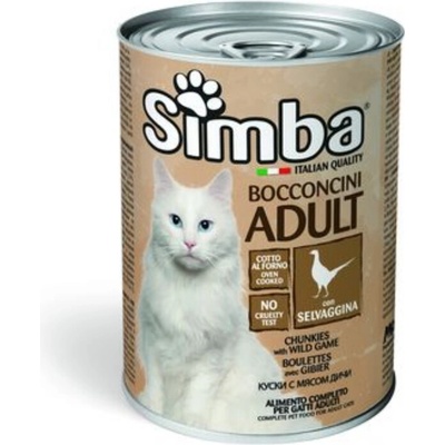 SIMBA Cat Divočina kúsky 415 g