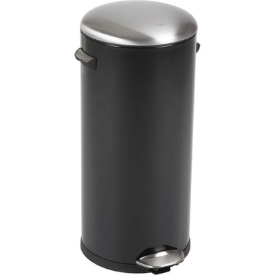 EKO 30 л. черен кош за отпадъци с педал ЕКО от серия belle deluxe (eko921730black)