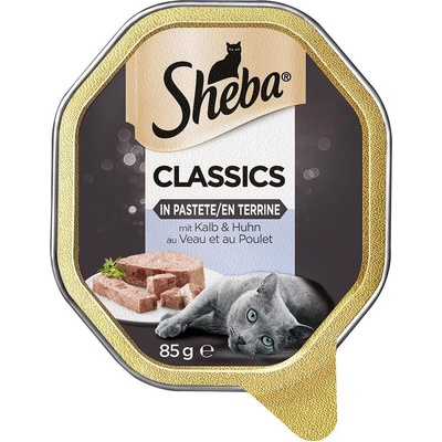 Sheba Classics teľacie a kuracie 85 g