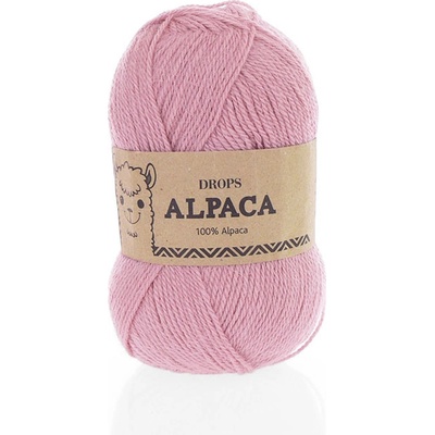 Příze DROPS Alpaca uni colour 3720 - růžová