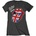 The Rolling Stones Vintage British Tongue Charcoal Grey S Дамски Риза (RSTEE16LC01)