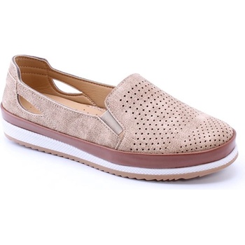 Johns Athletic Дамски балерини 7006 - Бежови #360465 (360465_Бежов)