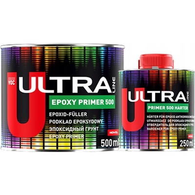 NOVOL ULTRA PRIMER 500 - Epoxidový základný náter 2:1 500ml + 250ml Tužidlo