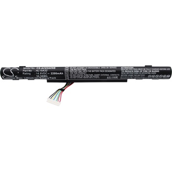 Cameron Sino Батерия за лаптоп ACER Aspire E5 522-64T9, Aspire F5-571-50RK, TravelMate P257-M-52CA, AL15A32 LiIon 14.8V 2200mAh CAMERON SIN (CS-ACE542NB)