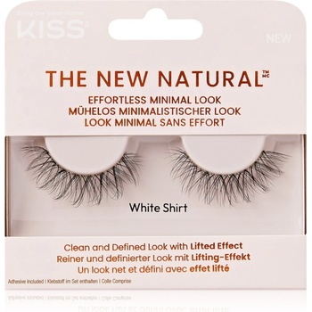 KISS The New Natural Effortless Minimal Look изкуствени мигли White Shirt 2 бр
