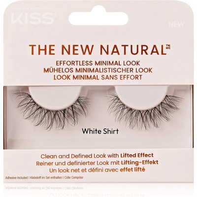 KISS The New Natural Effortless Minimal Look изкуствени мигли White Shirt 1 чифт